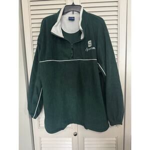 Old Varsity Michigan State University Fleece Quarter Zip Sweatshirt Sz: XXL